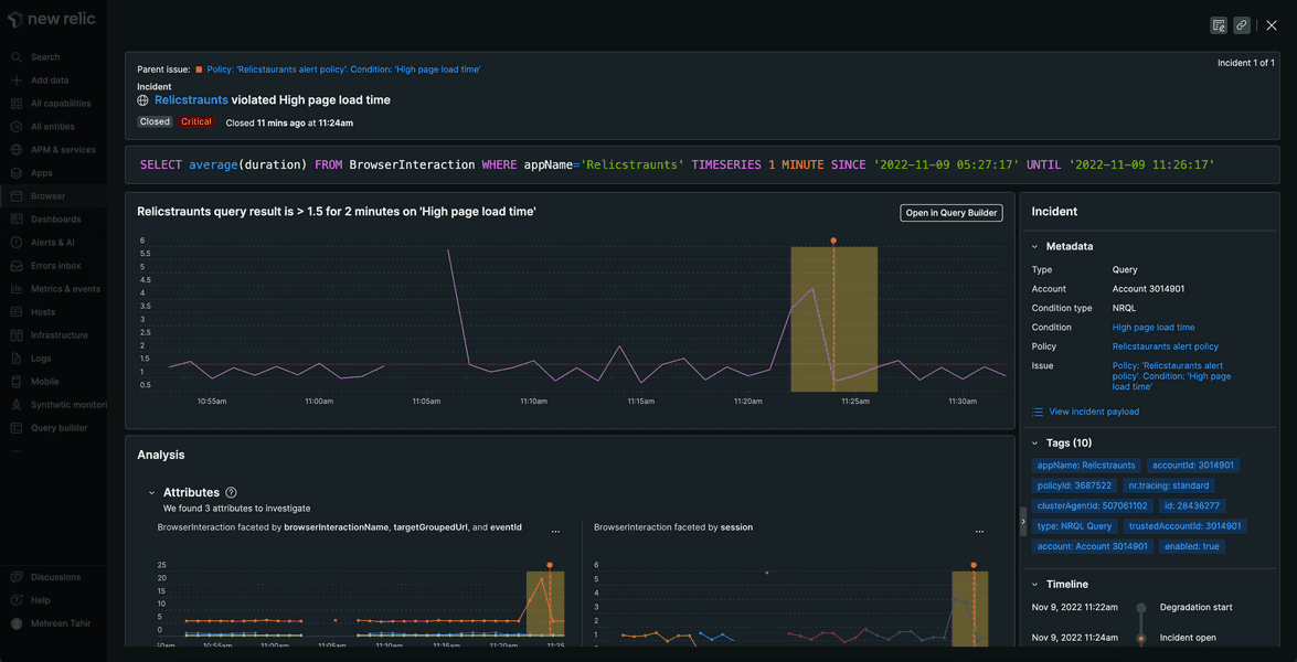 critical violation details